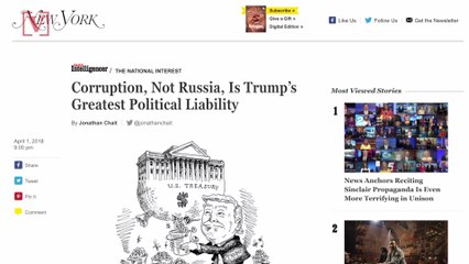 Controversial New York Magazine Cover Depicts Trump as a Pig