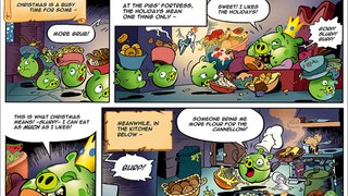 angry birds christmas comic