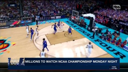 DAILY DOSE | Millions to watch NCAA championship Monday night | Monday, April 2nd 2018