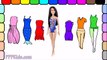 Dress Up Barbie In Her Favorite Outfits And Learn Names Of Colors And Clothes With The Color Song