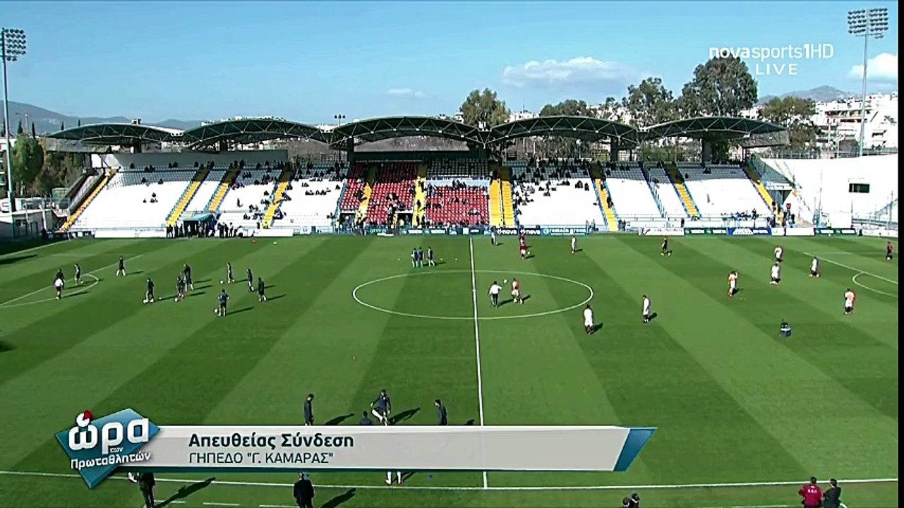 26η Απόλλων Σμύρνης-ΑΕΛ 3-0 2017-18 Η αρχική 11άδα της ΑΕΛ