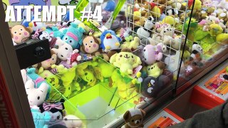 Claw Machine Challenge ft. Kawaii Felting [UFO Catcher | Crane Game]