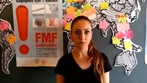 İzmir-Ailevi Akdeniz Ateşi Hastaları Basın Açıklamasıyla Destek İstedi