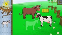 Животные на ферме. Мультик про животных #2| Farm Animals. Sounds of Animals for kids