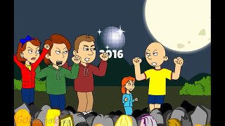 Caillou Gets Grounded On New Years