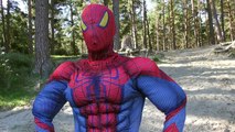 AIRSOFT GUN: SNIPER SPIDERMAN in Real Life BB Air Pellet Nerf Gun Serie, Pellet Rifle (Airsoft)