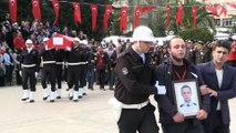 Şehit polis Mehmet Ayan son yolculuğuna uğurlanıyor - TRABZON