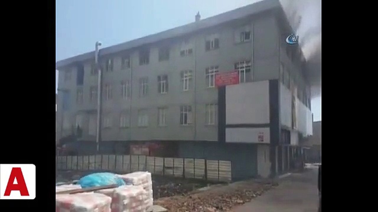 Gaziosmanpaşa�da korkutan yangın
