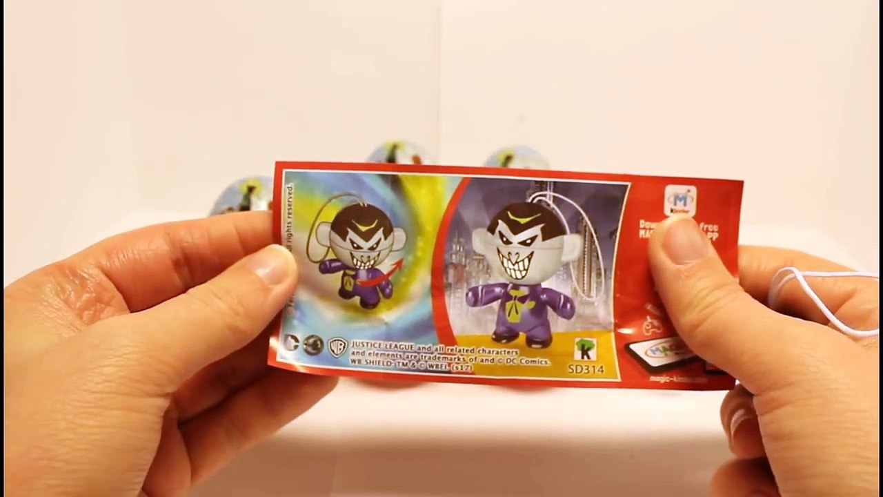 Головастики Лига Справедливости 2017 (Twistheads - Justice League), Киндер Сюрприз