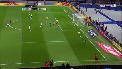 ملخص مباراة البــ ـرااازيل والمـ ـانيا 1-0 - السامبا تستعرض - مباراة ودية