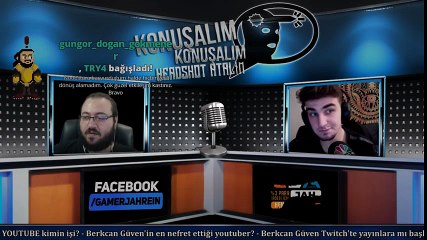 Jahrein - Berkcan Güven Sevmediği Yayıncıları Açıklıyor