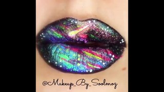 Lipstick Tutorial Compilation  New Amazing Lip Art Ideas