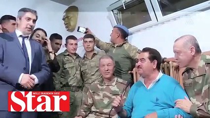 Hulusi Akar, başına çarpan askeri böyle uyardı