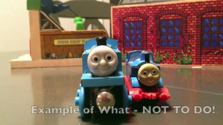 Thomas The Tank Engine & Friends Give Us The Top 10 Safety Halloween Tips! Wooden Railway Toys!