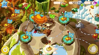 Angry Birds Epic Wiz Pigs Castle 3-STAR Walkthrough (No potions or perks)