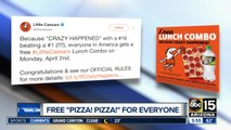 Little Caesars offering free pizza for NCAA upset