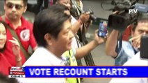 NEWS: VP vote recount starts