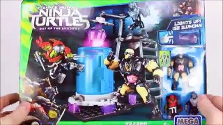 Mega Bloks Teenage Mutant Ninja Turtles: Out of the Shadows Kraang Cryo Chamber & Jungle Takedown