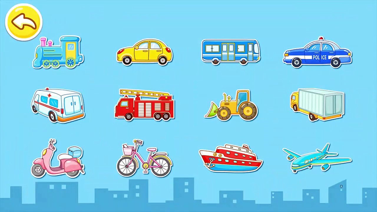Baby Panda Learns Transport | Children learn The Common Transport | Babybus Kids Games