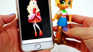 How to make Ever After High Apple White Custom Doll - My Little Pony Equestria Girls Mini Challenge