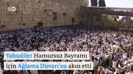 Yahudiler Hamursuz Bayramı'nı kutluyor