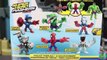 Marvel Super Hero Mashers Micro Anti Venom & Red Hulk have an adventure W/ lots of Micro Mashers!!