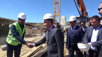 Yüksekova'da 4. etap TOKİ konutlarının temeli atıldı - HAKKARİ