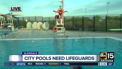 Glendale hiring lifeguards for the summer