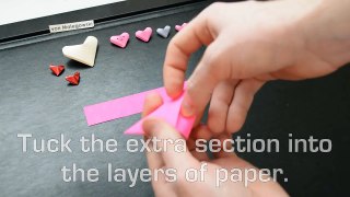 How to Make Paper Lucky Hearts