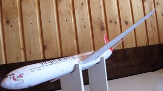 Airbus A340-600 Virgin Atlantic Airways paper model 1:120