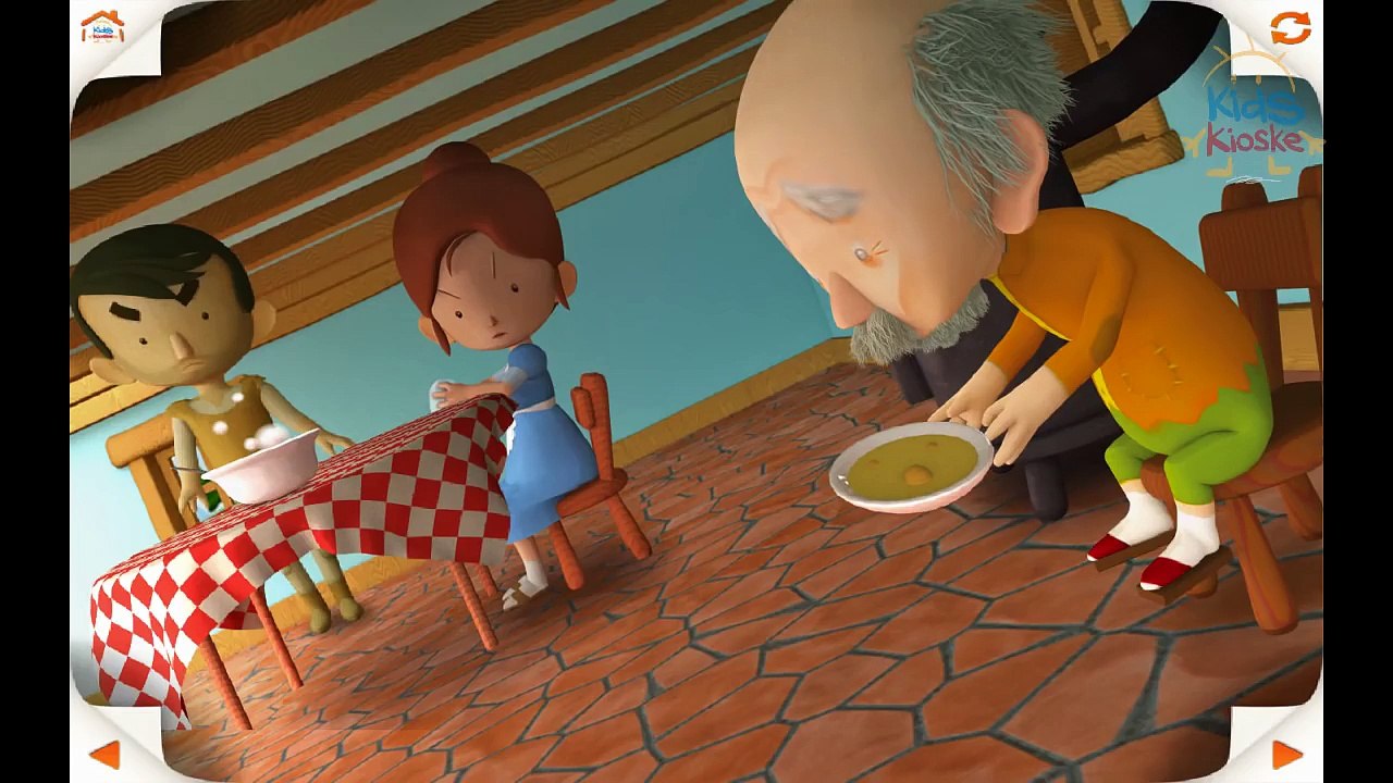 EL ABUELO Y EL NIETO - Cuentos para niños en español