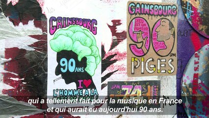Les fans de Serge Gainsbourg fêtent son anniversaire à Paris