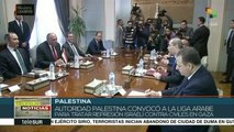 Palestina pide a Liga Árabe tratar agresión israelí en sesión urgente