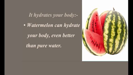 Top 10 Benefits Of Watermelon - Best Health Tips In English