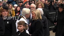UK_ Thousands gather for Stephen Hawking's funeral in Cambridge