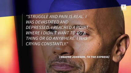 Dwayne "The Rock" Johnson Discusses Battle with Depression