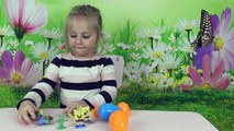 Губка Боб и его друзья - Julie Toys распаковка киндеров