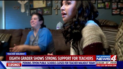 ‘I Had to Say Something’ Student Voices Support for Teachers Amid Walkout