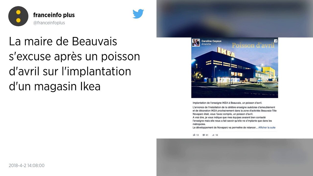 Beauvais. Le poisson d’avril de la mairie indigne les habitants.