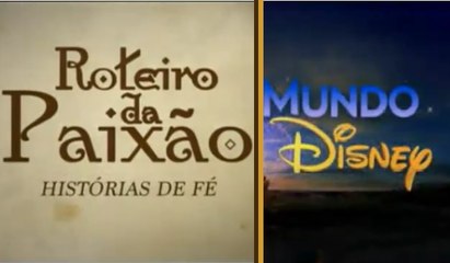 Encerramento "Roteiro da Paixão" e inicio Mundo Disney Sábado (31/03/18) (TV Jornal SBT Caruaru)