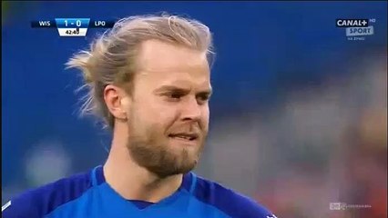 Gytkjaer  (Penalty)Goal HD - Wisla	1-1	Lech Poznan 02.04.2018