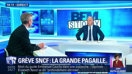 Grève SNCF: "A priori la situation de mercredi sera à peu près la même que celle de mardi", Alain Krakovitch