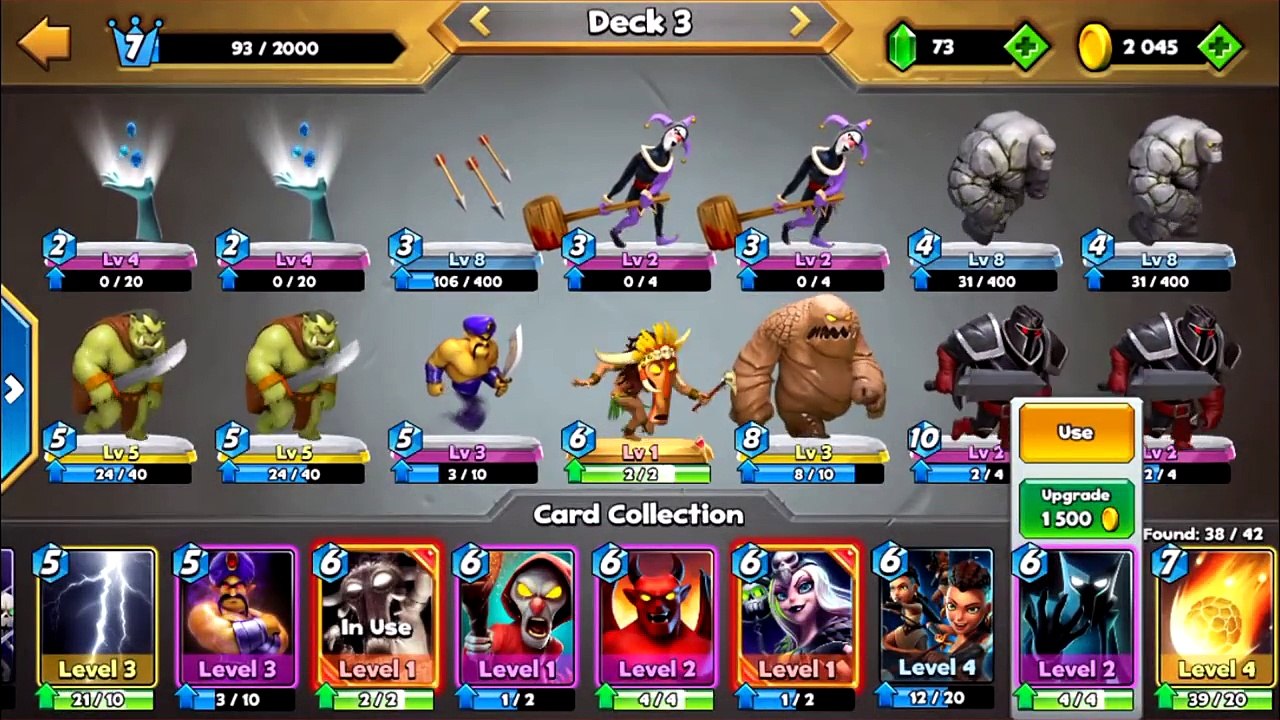 Castle Crush - LEGENDARY CHEST OPENING! NEW LEGENDARY CARD PULL!