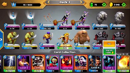 Castle Crush - LEGENDARY CHEST OPENING! NEW LEGENDARY CARD PULL!