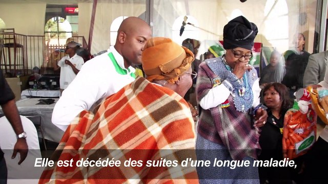 Décès de Winnie Mandela, l'ex-épouse de Nelson Mandela
