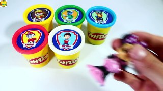 Сups Stacking Toys Play Doh Clay Paw Patrol Mickey Mouse Donald Duck | playkidstoys