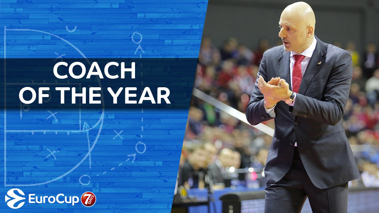 2017-18 7DAYS EuroCup Coach of the Year: Sasa Obradovic, Lokomotiv Kuban Krasnodar