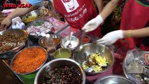 Fresh Seafood Crab Mango Spicy Salad | Street Food