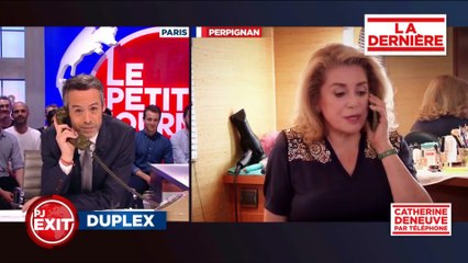 L'émotion de Catherine Deneuve lors de la dernière du Petit Journal