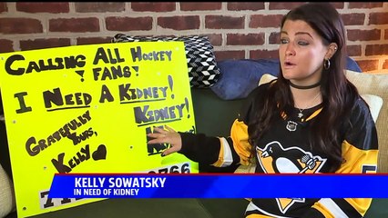 Woman's Poster at NHL Game Pleading for New Kidney Goes Viral
